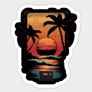 Light Sunset Sticker